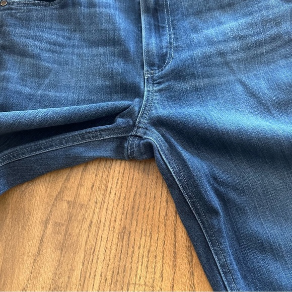 Paige Hoxton Skinny Jeans Medium Dark Wash Denim Size 28 Comfy Casual - Picture 6 of 12